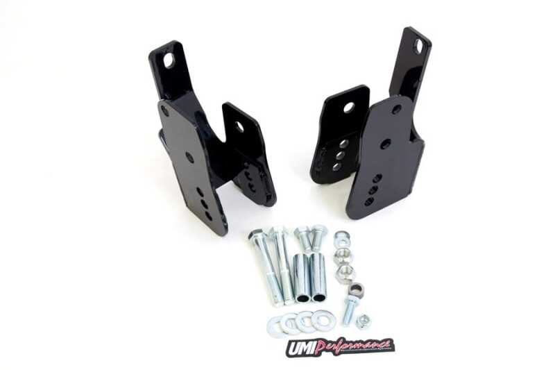 Ford Mustang Control Arm Relocation Brackets - Rear - UMI Performance - UMI P/N 1060 - `05-`14